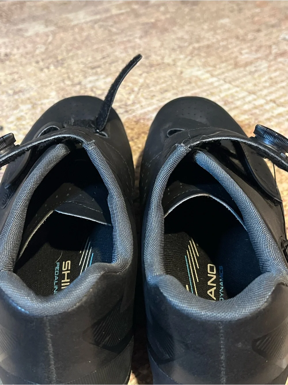 Shimano visible wear